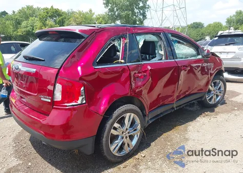 2013 Ford Edge Limited из США, поврежденный, VIN 2FMDK3K92DBC25464